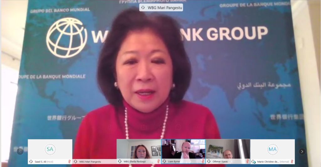 Mari Pangestu, Managing Director of Development Policy and Partnerships of the WBG