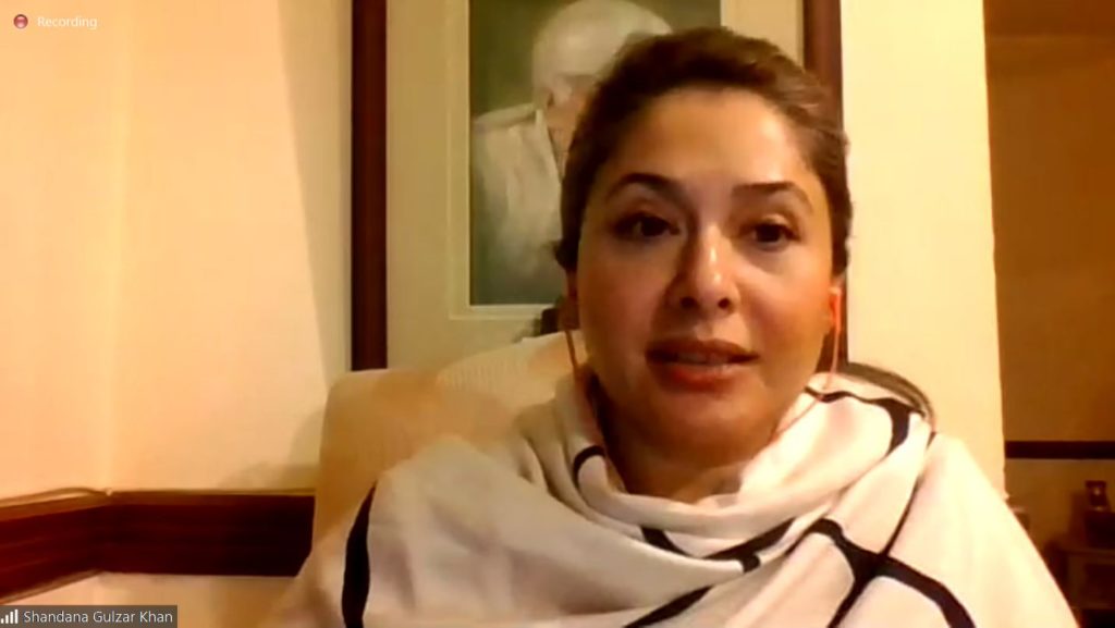 Shandana Gulzar Khan MP, Pakistan